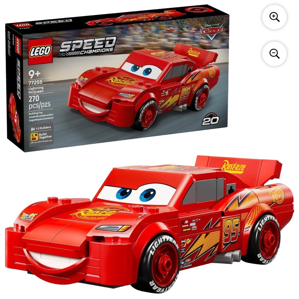 LEGO Speed Champions Red Racing Car